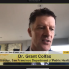 Dr. Grant Colfax, Director of the San Francisco Department of Public Health