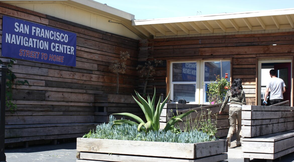 This Navigation Center in the Mission, opened in March 2015, was one of the first to serve San Francisco's homeless population. In early 2019, development began on a plan to turn the site into 157 affordable-housing units.