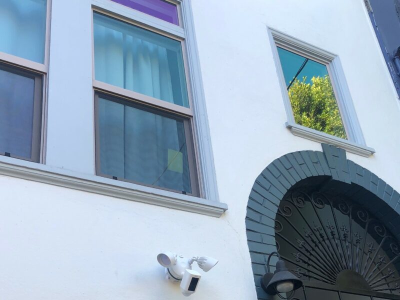 Some Mission District residents have been encouraged to put post-it notes in their windows to signify their interest in joining neighborhood meetings with police.