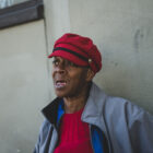 Stephanie, 57, lost her housing two years ago and was sleeping in a tent in the Tenderloin as of June. Like all the unhoused people photographed here, she was eventually relocated to a shelter-in-place hotel room. Close to half the residents of those hotel rooms are African American, according to an assessment by the city that only covered about half the hotel population.
