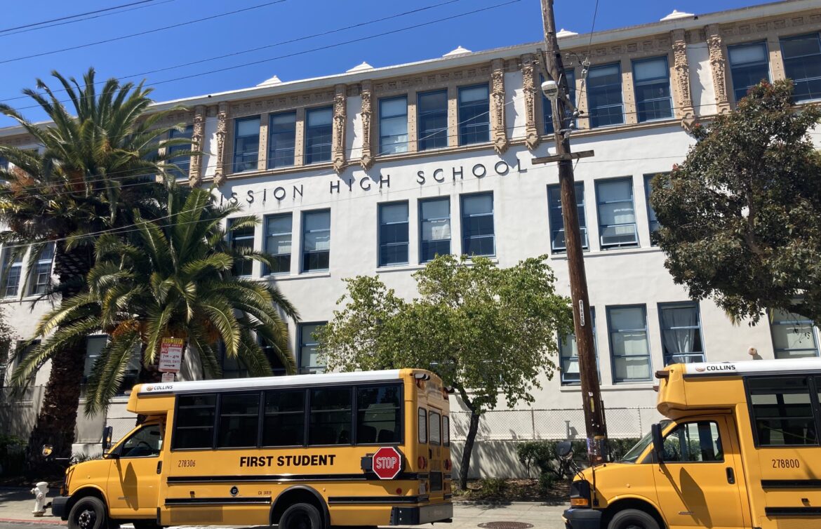 Mission High School on 18th St.
