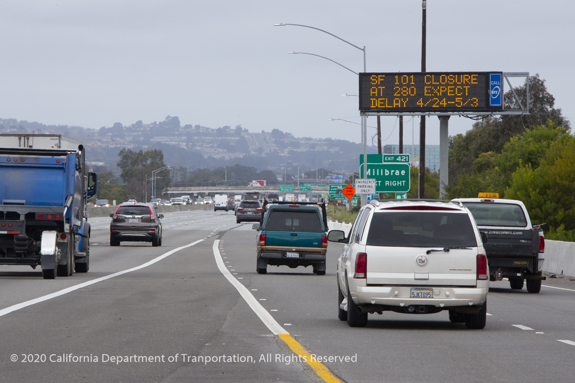 During the coronavirus pandemic, CalTrans was able to take advantage of the lull in traffic to completely close part of Interstate 101 in San Francisco in April 2020 to complete work on the Alemany circle in just nine days instead of the original 18 days scheduled for the project.