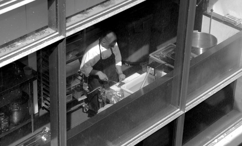 A restaurant worker in Atlanta, Ga. in 2013