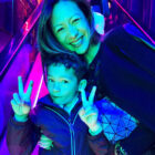 Lesley Hu with her son Pierce O’Loughlin. Pierce’s father murdered the nine-year-old in January 2021 after a San Francisco family court judge rejected his mother’s appeal for sole custody.