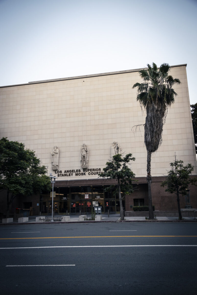 exterior photo of Los Angeles Superior Court building